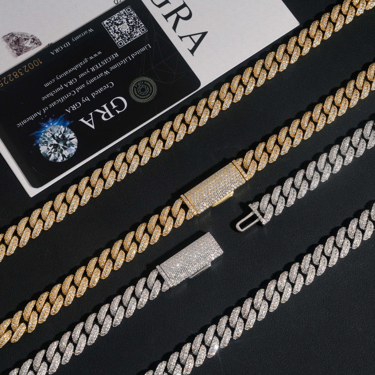20MM Moissanite Pavé Miami Cuban Link Bracelet – S925 Silver