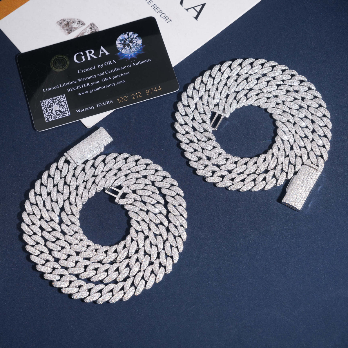 17MM Moissanite Pavé Miami Cuban Link Bracelet – S925 Silver