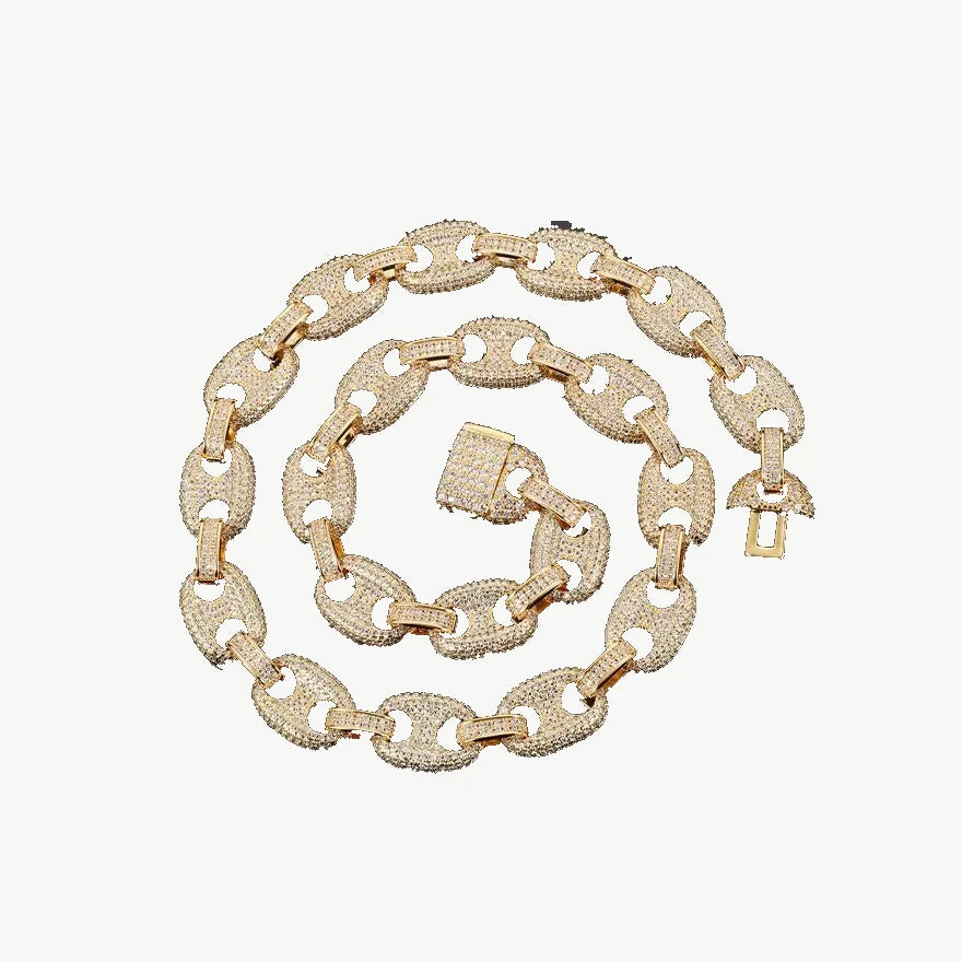 12mm Mariner Link Chain — original supplier view of the setting, clasp or available finishes